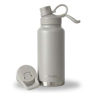 SystemLS Smart 2-in-1 Stainless Steel Drink Bottle