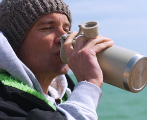 SystemLS Smart 2-in-1 Stainless Steel Drink Bottle